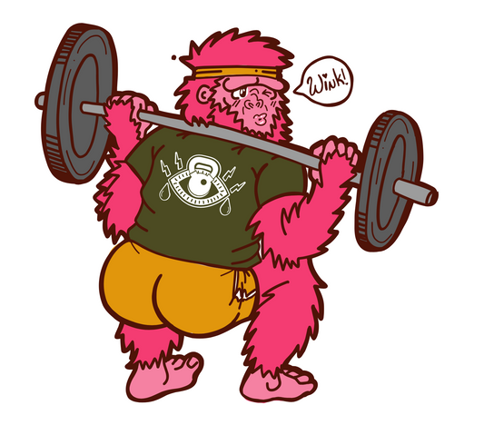 Caked Up Sasquat Sticker