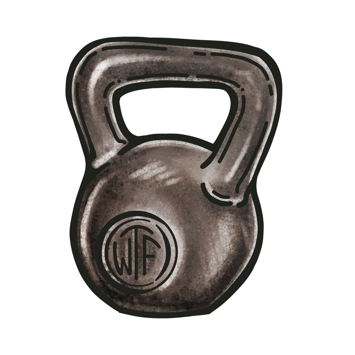Kettle Bell Sticker