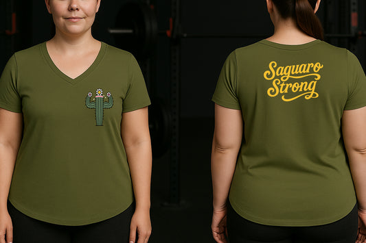 Woman Saguaro Strong Solo