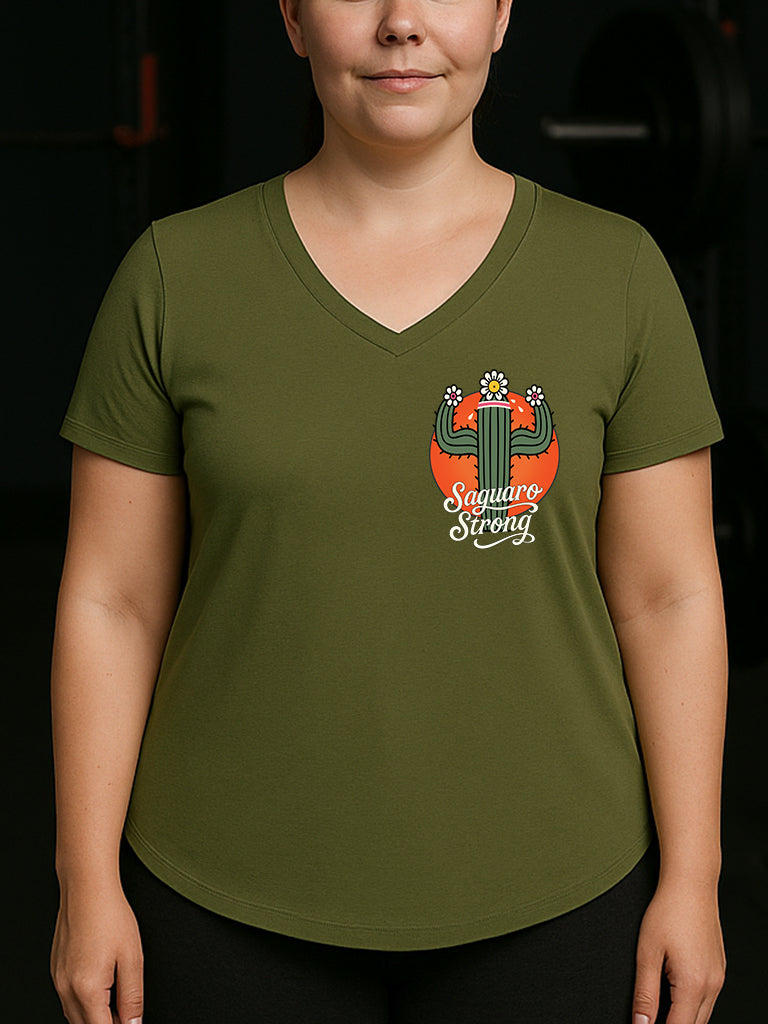 Woman Saguaro Sun Chest